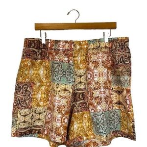 Johnny Was Astoria Easy
Shorts 100% Linen Shorts Floral Women's Size XL No
Belt*
